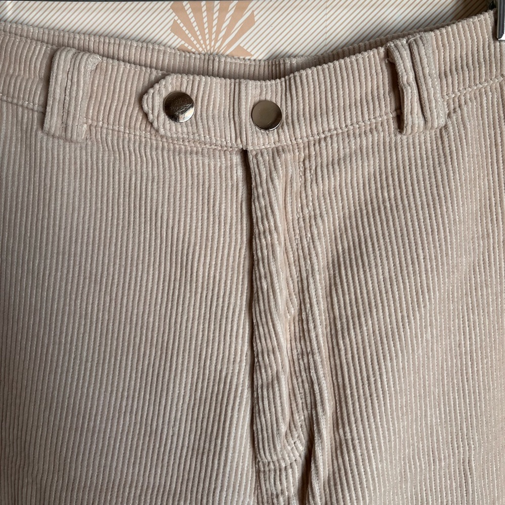 NWOT Princess Polly Beige Cord Pant - Picture 4 of 9